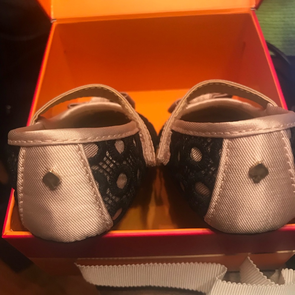NIB Kate Spade Baby Lace Mary Jane Shoes - Picture 5 of 5